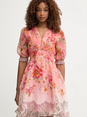 Hale Bob sukienka z jedwabiem Kaeli