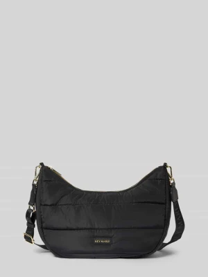 Halfmoon Bag z detal z logo model 'Lifetime Buddy M' Hey Marly