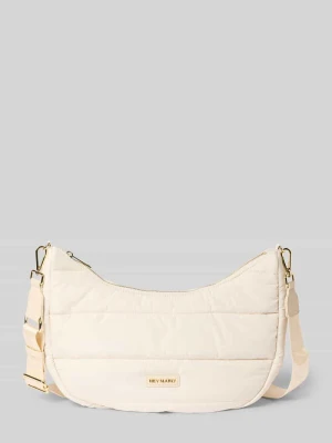 Halfmoon Bag z detal z logo model 'Lifetime Buddy M' Hey Marly