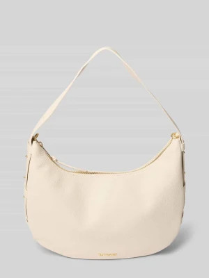 Halfmoon Bag z detal z logo model 'Lifetime Sister' Hey Marly