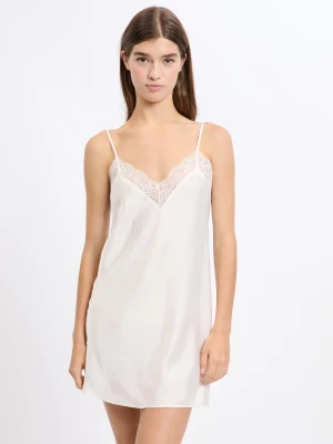 Halka nocna satynowa z detalami koronkowymi Etam