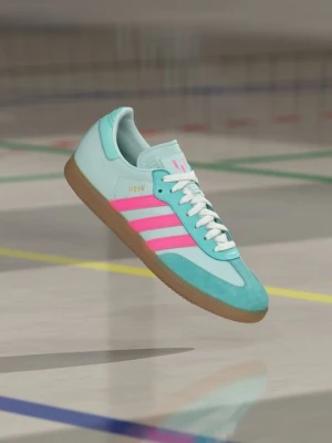 Halowe buty piłkarskie adidas Originals miętowy