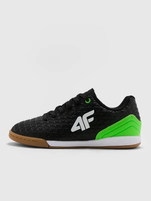 Halowe buty piłkarskie dziecięce - czarne 4F