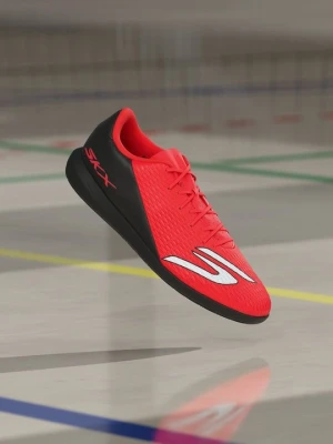 Halowe buty piłkarskie Skechers czerwony