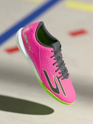 Halowe buty piłkarskie Skechers różowy