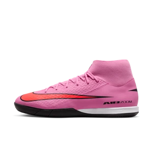 Halowe buty piłkarskie typu high top Nike Mercurial Superfly 10 Academy - Różowy