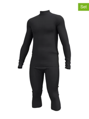 Halti 2-częściowy zestaw termiczny "Neva" w kolorze czarnym rozmiar: XXL