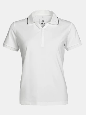 Halti Funkcyjna koszulka polo "Swingi" w kolorze białym rozmiar: 38