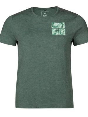 Halti Koszulka funkcyjna "Tuntu I" w kolorze zielonym rozmiar: 34