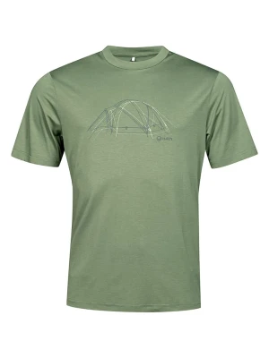 Halti Koszulka "Kalteva" w kolorze zielonym rozmiar: S