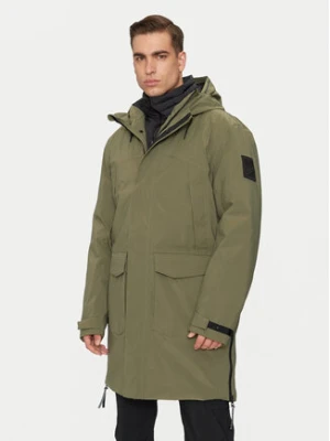 Halti Płaszcz zimowy Bergga 065-0426 Zielony Relaxed Fit