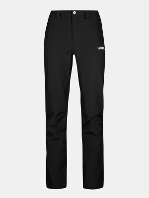 Halti Spodnie softshellowe "Leisti II" w kolorze czarnym rozmiar: 44
