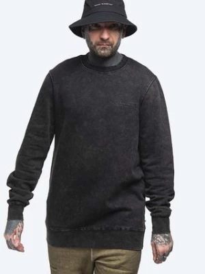 Han Kjøbenhavn bluza bawełniana Casual Crew męska kolor szary gładka M.130315-GRAPHITE