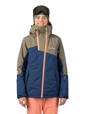 Hannah Kurtka narciarska "Maky Col" w kolorze granatowo-oliwkowym rozmiar: 38
