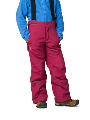 Hannah Spodnie narciarskie "Akita" w kolorze czerwonym rozmiar: 134/140