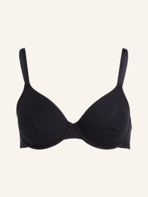 Hanro Biustonosz Z Fiszbinami Cotton Sensation schwarz