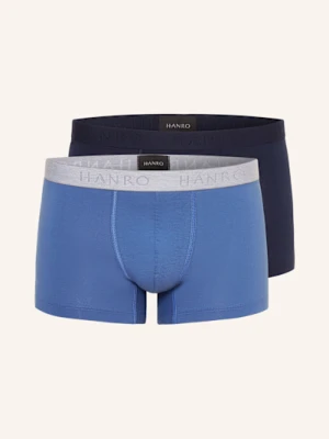 Hanro Bokserki Cotton Essentials, 2 Szt. blau