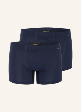 Hanro Bokserki Cotton Essentials, 2 Szt. blau GRANATOWY