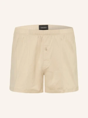 Hanro Bokserki Cotton Sporty beige