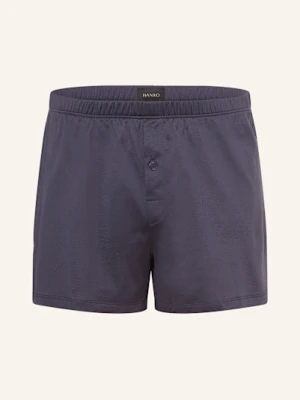 Hanro Bokserki Cotton Sporty blau