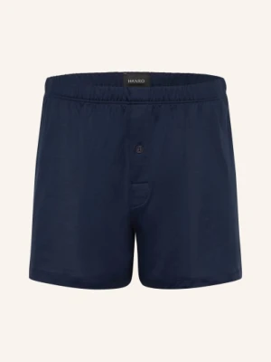 Hanro Bokserki Cotton Sporty blau