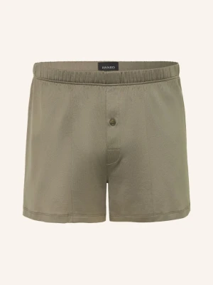 Hanro Bokserki Cotton Sporty gruen OLIWKOWY