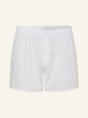 Hanro Bokserki Tkane Fancy Woven blau