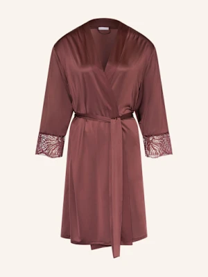 Hanro Damski Peniuar Lilith braun