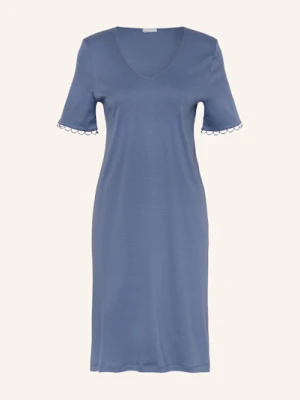 Hanro Koszula Nocna Anouk blau