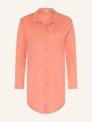 Hanro Koszula Nocna Cotton Deluxe orange