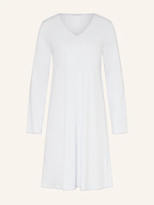 Hanro Koszula Nocna Cotton Silk blau