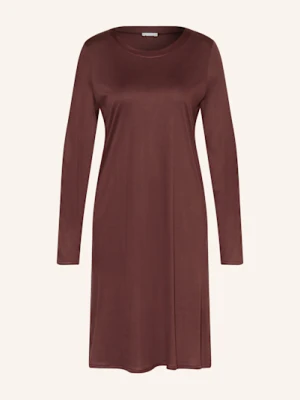 Hanro Koszula Nocna Grand Central braun