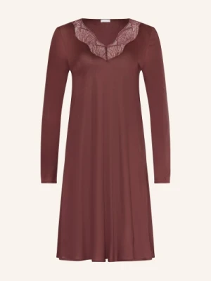 Hanro Koszula Nocna Lilith braun