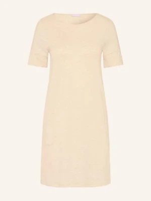 Hanro Koszula Nocna Natural Elegance beige