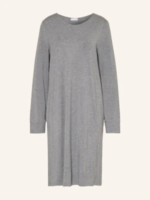 Hanro Koszula Nocna Natural Elegance grau SZARY