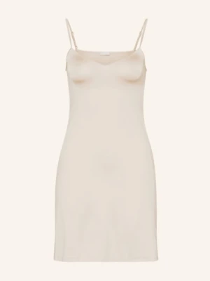 Hanro Koszula Nocna Satin Deluxe Z Satyny beige