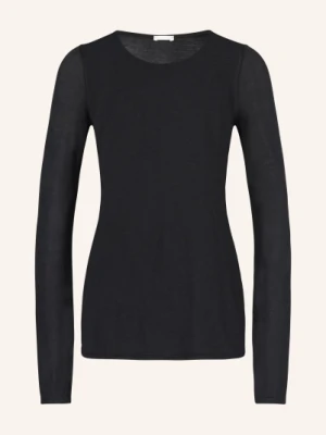 Hanro Koszulka Z Długim Rękawem Ultralight schwarz