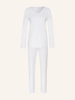 Hanro Piżama Cotton Silk blau