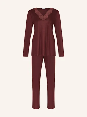 Hanro Piżama Lilith braun