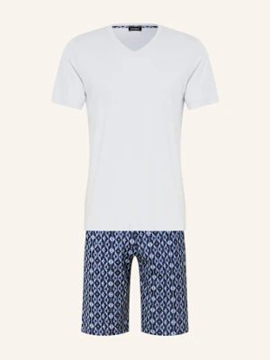 Hanro Piżama Z Szortami Night & Day blau