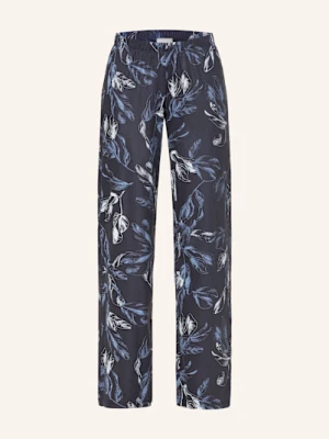 Hanro Spodnie Od Piżamy Loungy Nights blau