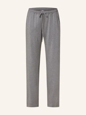 Hanro Spodnie Od Piżamy Natural Elegance grau SZARY