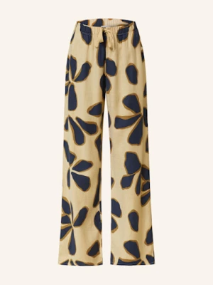 Hanro Spodnie Rekreacyjne Urban Casuals Z Lnem beige