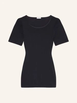 Hanro T-Shirt Cotton Seamless schwarz