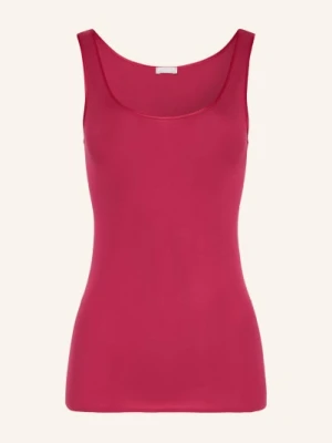 Hanro Top Bawełniany Bezszwowy pink