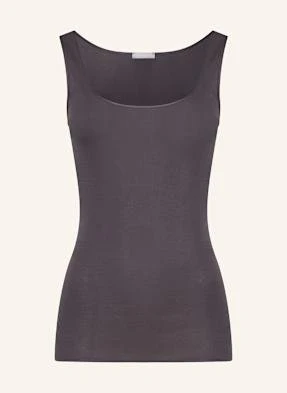 Hanro Top Cotton Seamless schwarz
