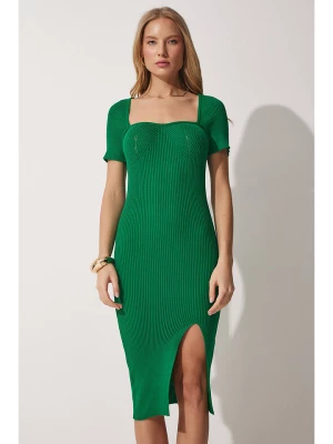 Hapiness Istanbul Sukienka w kolorze zielonym rozmiar: S/M
