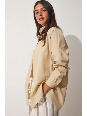 Happiness Istanbul Bluzka "Happiness Istanbul" w kolorze beżowym rozmiar: 36