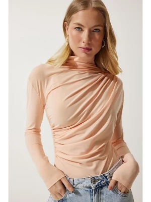 Happiness Istanbul Bluzka w kolorze beżowym rozmiar: 36
