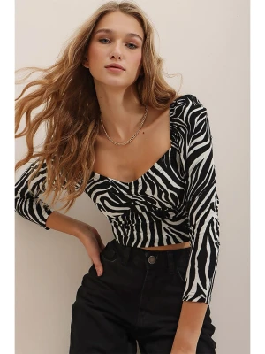 Happiness Istanbul Bluzka w kolorze czarnym rozmiar: M
